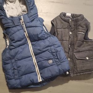 Two vests size 18-24 months